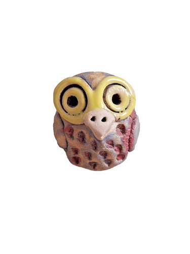 Owl ornament ceramic - owl, ornament,