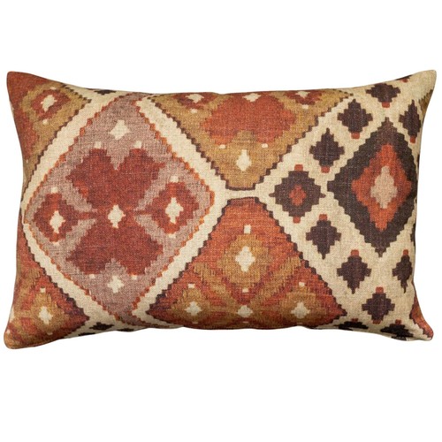 Linen printed kilim - kilim, ikat