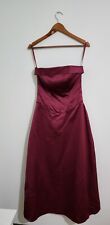 Romantica Burgundy  Corset Dress Size 12