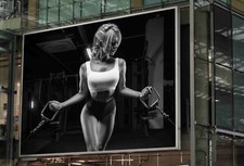 SEXY WOMEN GYM POSTER PRINT