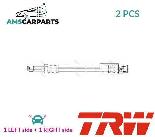 Brake hose line pipe rear - brake,