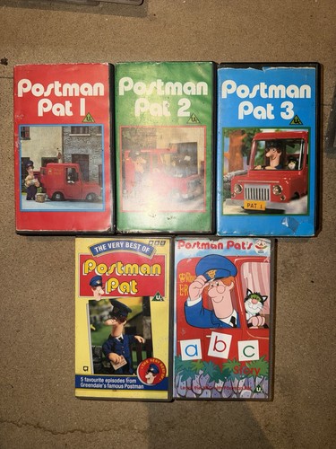Vhs postman pat abc - 1-2-3,