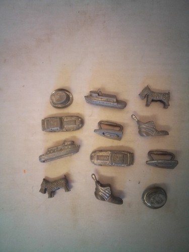 Vintage monopoly metal - vintage,