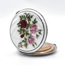 Vintage Solid Silver Enamel