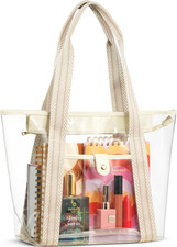 Clear Stadium Tote Bag 12x6x12
