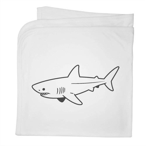 Great white shark - white, baby