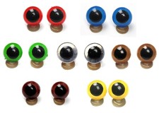 Safety eyes coloured plastic - eyes,
