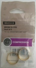22mm brass compression - 22mm, olives