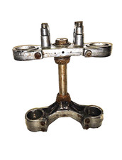 BETA ZERO TRIALS BIKE 45MM PAIOLI FULL YOKES SET & BAR CLAMPS APRILIA FANATIC