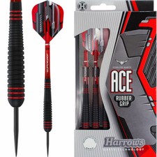 Harrows Ace Darts Set Rubber Grip 20g - 26g grams