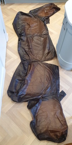 Dark brown second hand - brown, leather