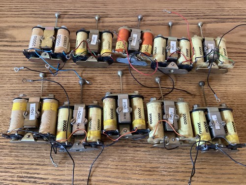 Job lot used bell coils - lot,