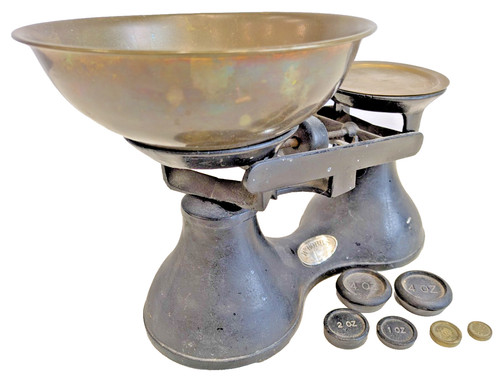 Vintage scales hobbs with - hobbs,