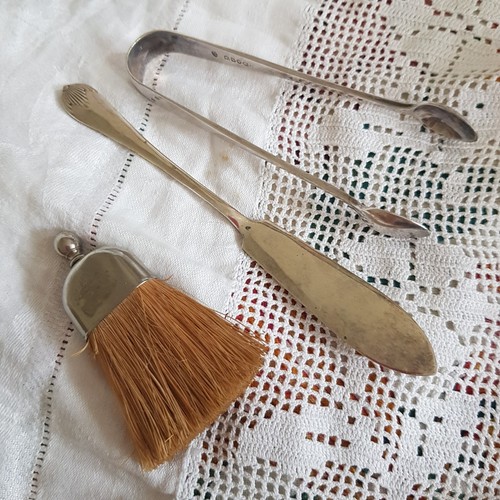 Vintage silver plated butter - silver,