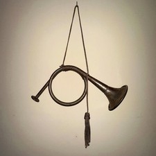 Vintage French Hunting Horn w/