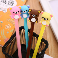 4pc novelty teddy bear pens