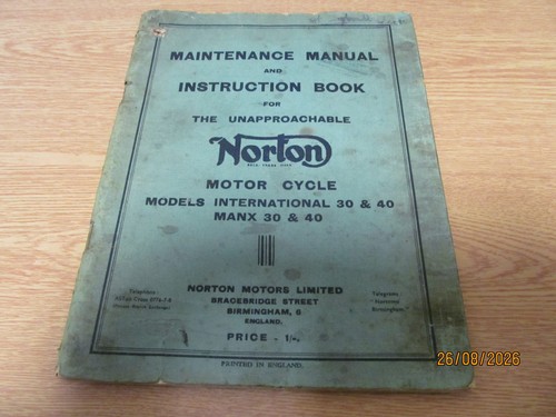 Maintenance manual - , &