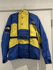 NORTH FACE X SUPREME JACKET BLUE AND YELLOW