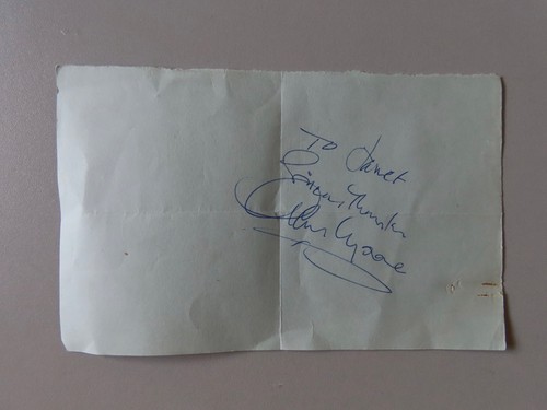 Mystery autograph possibly - mystery, autograph!