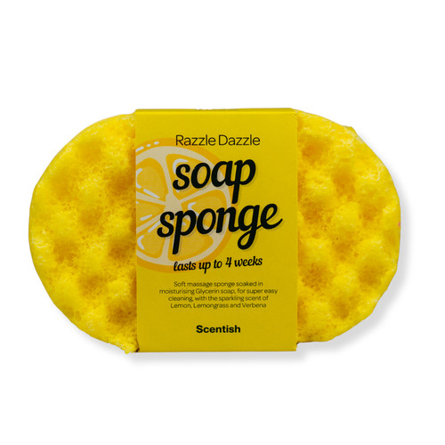 Soap sponge razzle dazzle - sponge,