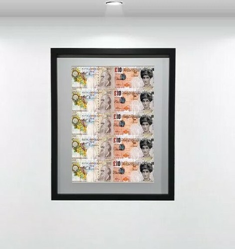 Banksy tenners giclée - banksy,