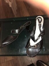 size 4 shoes sandel black Gino Ventori