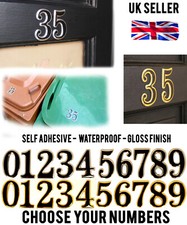 House Flat Door Bin Number