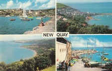 Postcard New Quay Multiview Cardiganshire My Ref ZD