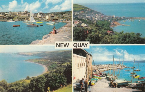 Postcard new quay multiview - quay,