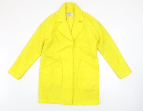 Zara women yellow - yellow, wool