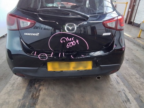 Rear bumper black mazda mk3 - 2,