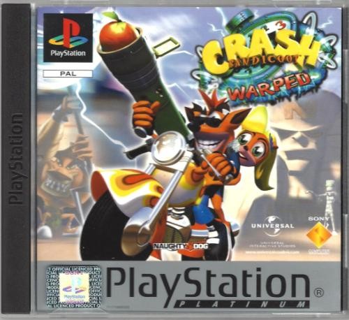 Ps1 crash bandicoot 3 warped - bandicoot,