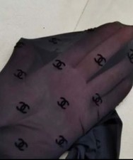 Chanel Tights Socks CC Runway Piece