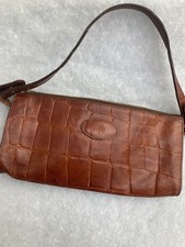 MULBERRY Beautiful Small Vintage Chestnut Brown Congo Leather Handbag. Genuine. 