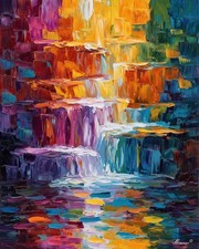 Leonid Afremov CHROMA CASCADE