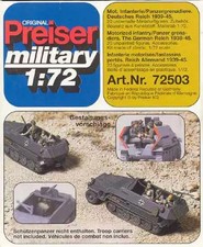 1/72 Preiser 72503 Wwii German