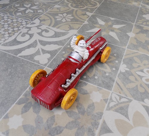 Cast iron michelin man - cast,