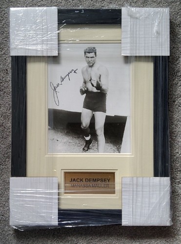 Jack dempsey signed autograph - dempsey,