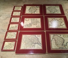Vintage English Shires Maps