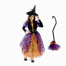 Witch Costume Girls light up