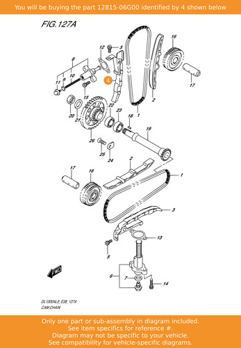 Suzuki tensioner rear cam - tensioner,,