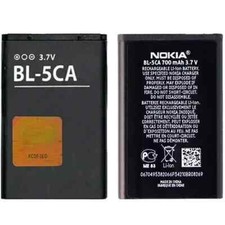 Genuine Nokia BL-5CA Battery for 1110 1112 1200 1208 1209 1650 1680 - Brand New