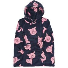 New Childrens Oversized Fleece Hoodie Percy ex M S Loungewear Boys Girls Age