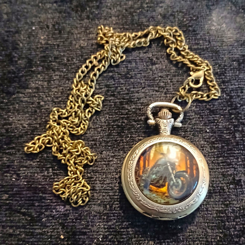 Quartz pocket watch silver - pocket,