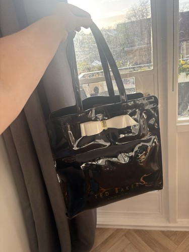 Ted baker black patent large - patent,