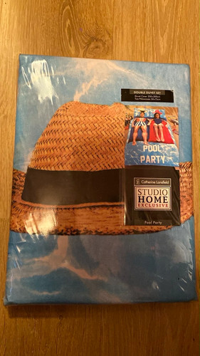 Pool party double duvet set - pool,