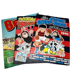 BEANO Sticker Album Comics x3-