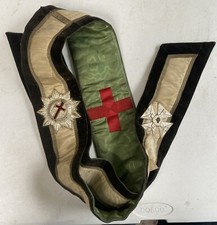 Vintage Knights Templar Sash