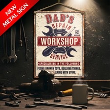 Personalised garage workshop - personalised,