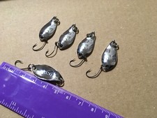 5 x fishing Spoon style metal